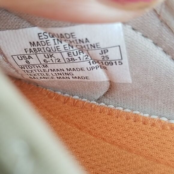 Easy Spirit e360 Casual Comfort "Quads" Gray Cream Slip-on Size 8 - Picture 8 of 11